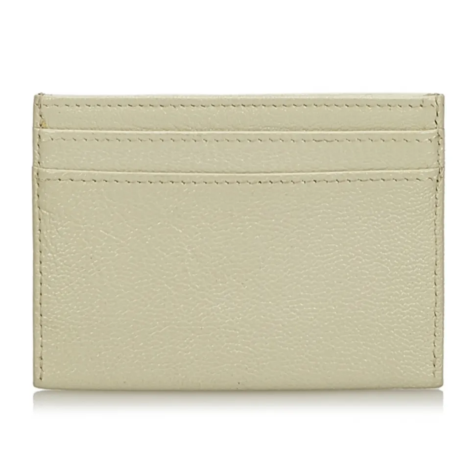 Chanel Vintage - Leather Card Holder - White - Leather Wallett - Luxury High Quality - Avvenice
