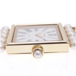 Chanel Vintage - Mademoiselle Pearl Watch - White Pearl & Yellow Gold - Pearl Watch Chanel - High quality Luxury - Avvenice