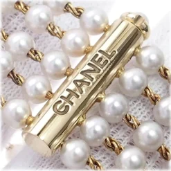 Chanel Vintage - Mademoiselle Pearl Watch - White Pearl & Yellow Gold - Pearl Watch Chanel - High quality Luxury - Avvenice