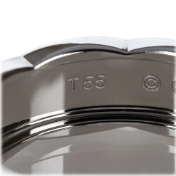 Chanel Vintage - Matelasse Ring - White Gold - Gold Ring Chanel - Luxury High Quality - Avvenice