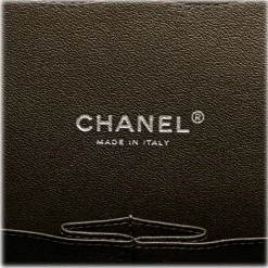 Chanel Vintage - Maxi Classic Lambskin Double Flap - Black - Leather and Lambskin Handbag - Luxury High Quality - Avvenice