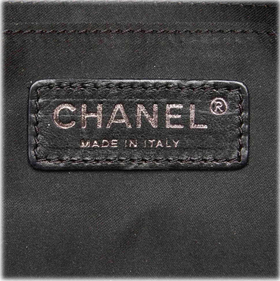 Chanel Vintage - Medium Patchwork Flap Bag - Black - Leather and Lambskin Handbag - Luxury High Quality - Avvenice