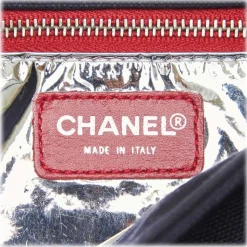 Chanel Vintage - No. 5 Chain Bag - White Ivory - Leather and Canvas Handbag - Luxury High Quality - Avvenice