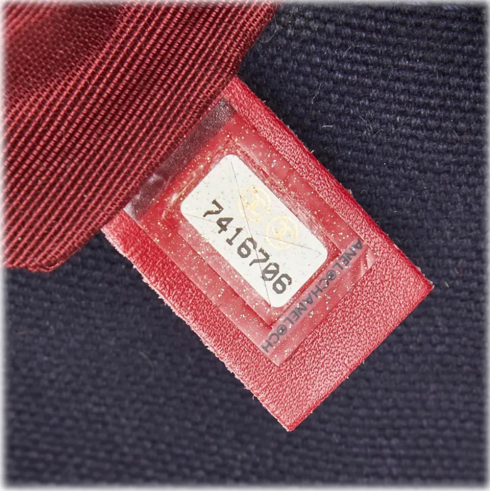 Chanel Vintage - No. 5 Chain Bag - White Ivory - Leather and Canvas Handbag - Luxury High Quality - Avvenice