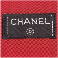 Chanel Vintage - Old Travel Line Nylon Document Case - Black - Canvar Handbag - Luxury High Quality - Avvenice