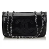 Chanel Vintage - Patent Leather Chain Bag - Black - Leather Handbag - Luxury High Quality - Avvenice