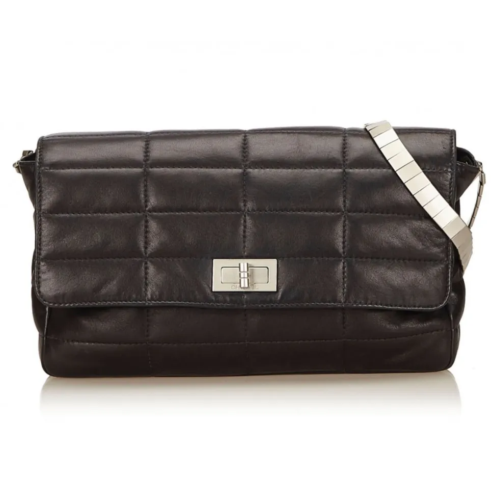 Chanel Vintage - Reissue Lambskin Classic Flap Bag - Black - Leather and Lambskin Handbag - Luxury High Quality - Avvenice