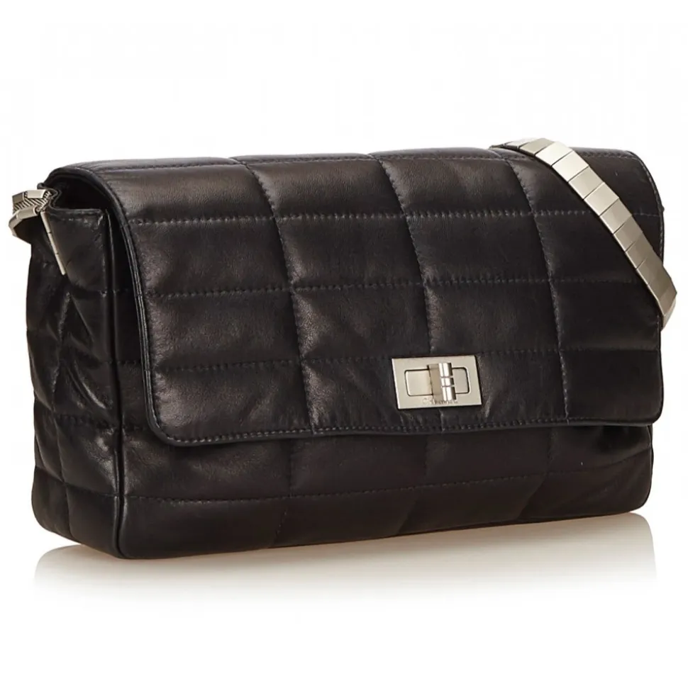Chanel Vintage - Reissue Lambskin Classic Flap Bag - Black - Leather and Lambskin Handbag - Luxury High Quality - Avvenice