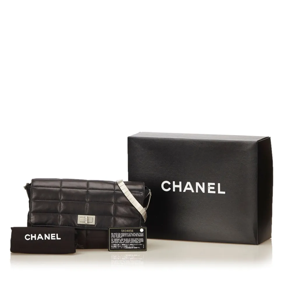 Chanel Vintage - Reissue Lambskin Classic Flap Bag - Black - Leather and Lambskin Handbag - Luxury High Quality - Avvenice