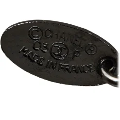 Chanel Vintage - Round Pendant Necklace - Silver - Necklace Chanel - Luxury High Quality - Avvenice