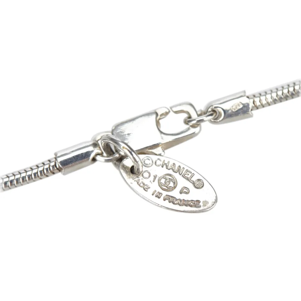 Chanel Vintage - Silver-Tone Necklace 18K - Silver - Necklace Chanel - Luxury High Quality - Avvenice
