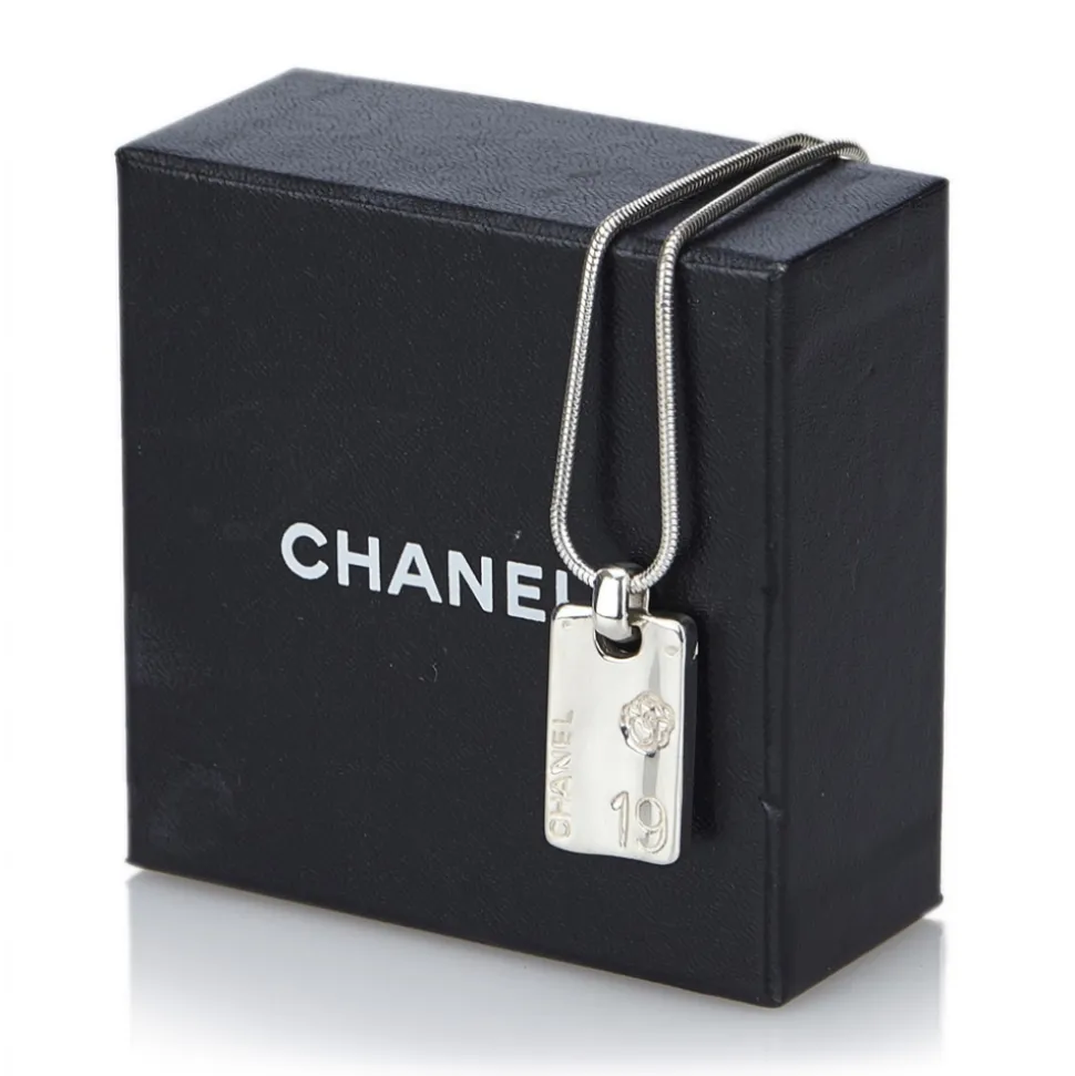 Chanel Vintage - Silver-Tone Necklace 18K - Silver - Necklace Chanel - Luxury High Quality - Avvenice