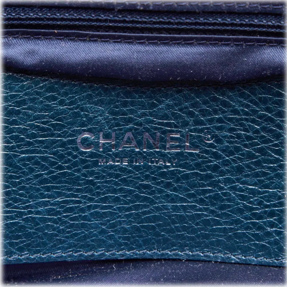 Chanel Vintage - Soft Caviar Tote Bag - Blue - Caviar Leather Handbag - Luxury High Quality - Avvenice