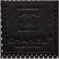 Chanel Vintage - Sports Line Crossbody Bag - Black - Canvas Handbag - Luxury High Quality - Avvenice