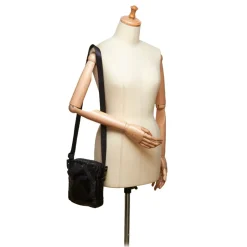 Chanel Vintage - Sports Line Crossbody Bag - Black - Canvas Handbag - Luxury High Quality - Avvenice