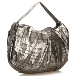 Chanel Vintage - Unlimited Tote Bag - Silver - Canvas Handbag - Luxury High Quality - Avvenice