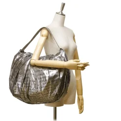 Chanel Vintage - Unlimited Tote Bag - Silver - Canvas Handbag - Luxury High Quality - Avvenice