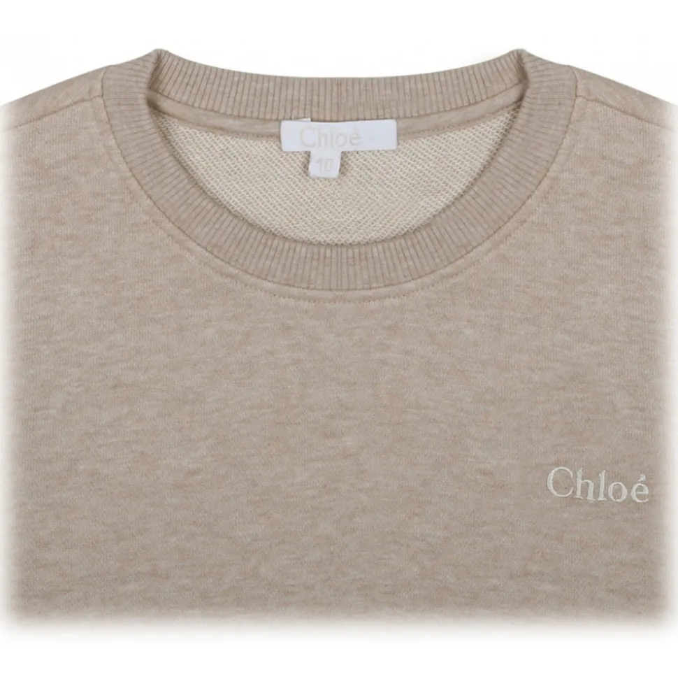 Chloé - Beige Detail Dress - Chloé Exclusive Luxury Collection - Avvenice