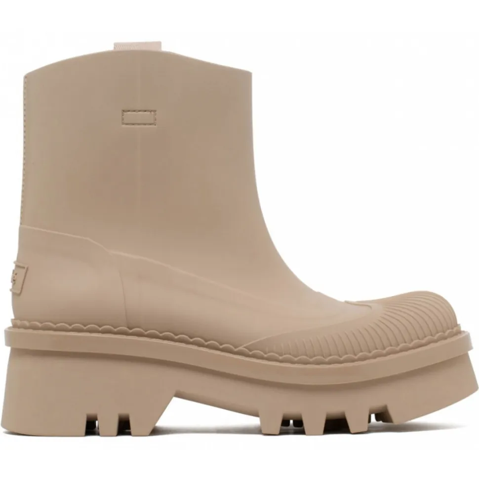 Chloé - Beige Rose Raina Boots - Chloé Exclusive Luxury Collection - Avvenice