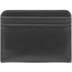 Chloé - Black Embroidered-Logo Leather Cardholder - Chloé Exclusive Luxury Collection - Avvenice