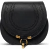 Chloé - Black Small Marcie Saddle Bag - Chloé Exclusive Luxury Collection - Avvenice