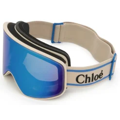 Chloé - Cassidy Ski Goggles - Ivory Blue - Chloé Eyewear - Avvenice