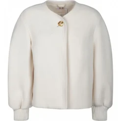 Chloé - Cream Short Coat - Chloé Exclusive Luxury Collection - Avvenice