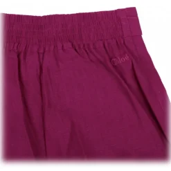 Chloé - Pink Bow Shorts - Chloé Exclusive Luxury Collection - Avvenice