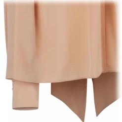 Chloé - Sand Brown Boxy Blouse - Chloé Exclusive Luxury Collection - Avvenice