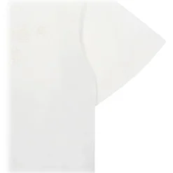 Chloé - White Embroidered Carved Logo T-Shirt - Chloé Exclusive Luxury Collection - Avvenice