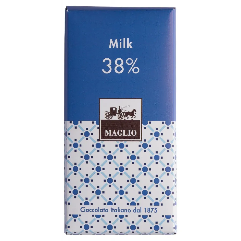 Cioccolato Maglio - Blend Chocolate Bar - Milk 38 % Cocoa - Avvenice