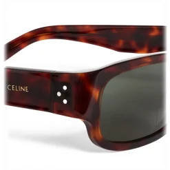 Céline - 03 Sunglasses in Acetate - Red Havana - Sunglasses - Céline Eyewear - Avvenice