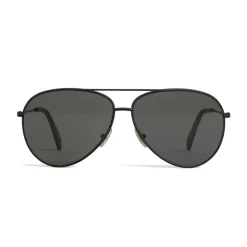 Céline - Aviator Sunglasses in Metal 01 - Black - Sunglasses - Céline Eyewear - Avvenice