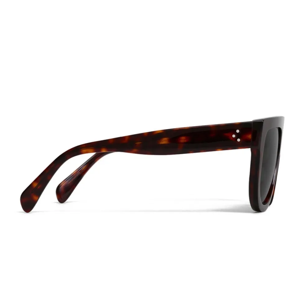 Céline - Aviator Sunglasses in Acetate - Red Havana - Sunglasses - Céline Eyewear - Avvenice