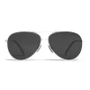 Céline - Aviator Sunglasses in Metal 01 - Optic White Smoke - Sunglasses - Céline Eyewear - Avvenice
