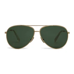 Céline - Aviator Sunglasses in Metal 02 - Gold - Sunglasses - Céline Eyewear - Avvenice