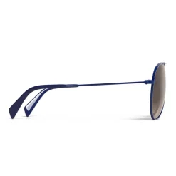 Céline - Aviator Sunglasses in Metal 01 - Blue Gradient Brown - Sunglasses - Céline Eyewear - Avvenice