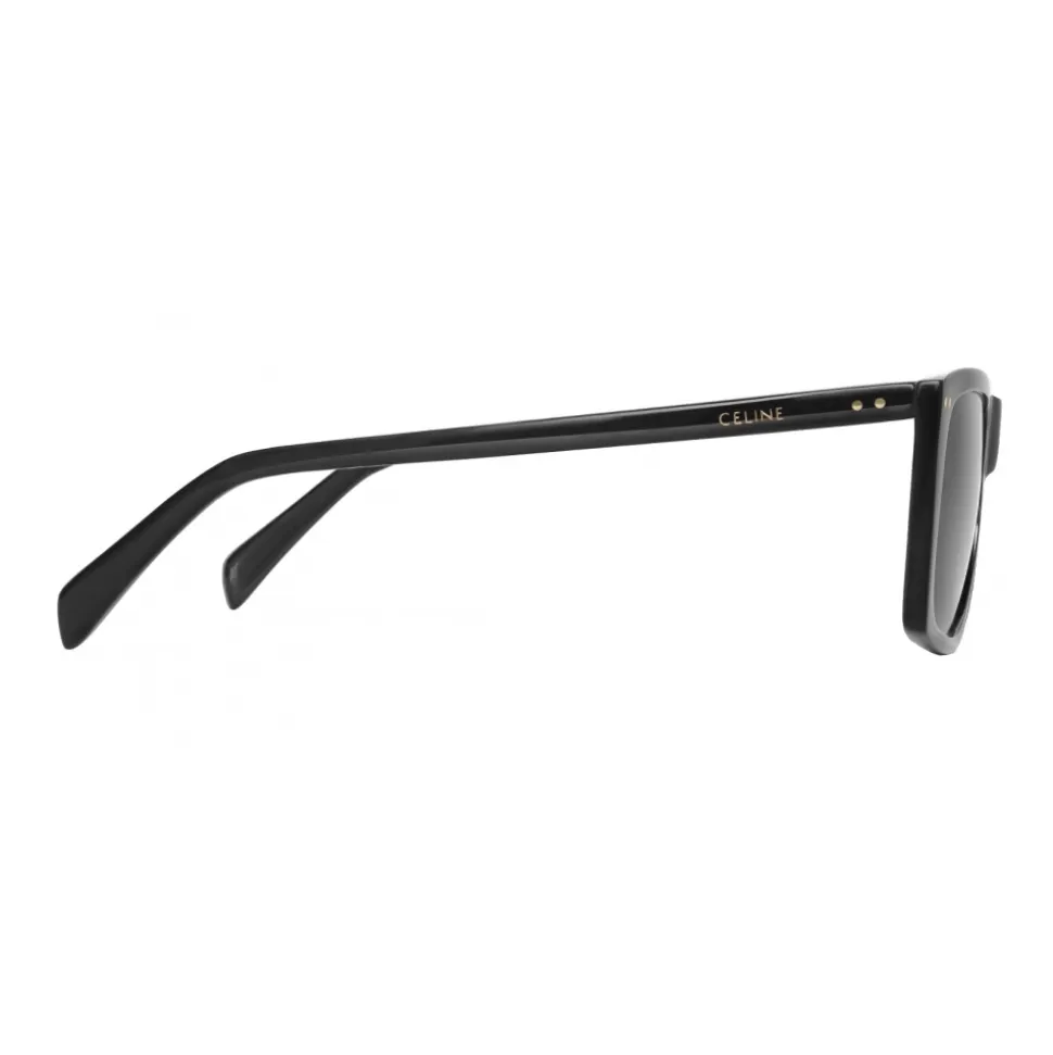 Céline - Black Frame 19 Sunglasses in Acetate - Black - Sunglasses - Céline Eyewear - Avvenice