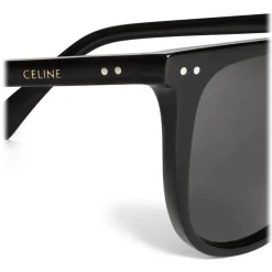 Céline - Black Frame 18 Sunglasses in Acetate - Black - Sunglasses - Céline Eyewear - Avvenice