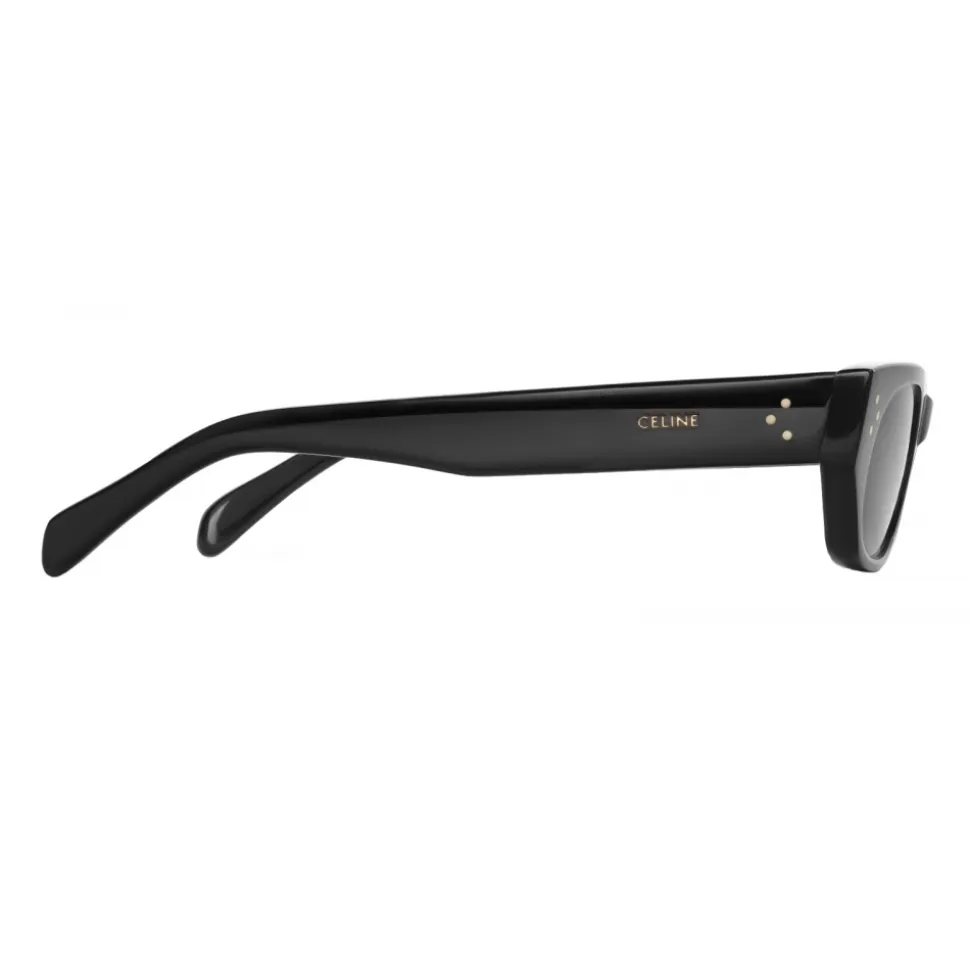 Céline - Black Frame 16 Sunglasses in Acetate - Black - Sunglasses - Céline Eyewear - Avvenice