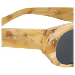 Céline - Black Frame 16 Sunglasses in Acetate - Blonde Horn - Sunglasses - Céline Eyewear - Avvenice