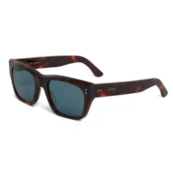 Céline - Black Frame 02 Sunglasses in Acetate - Brown Havana - Sunglasses - Céline Eyewear - Avvenice
