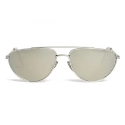 Céline - Butterfly Sunglasses in Metal 04 - Silver - Sunglasses - Céline Eyewear - Avvenice