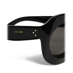 Céline - Butterfly Sunglasses in Acetate - Black - Sunglasses - Céline Eyewear - Avvenice