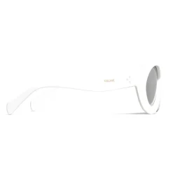 Céline - Butterfly Sunglasses in Acetate - White - Sunglasses - Céline Eyewear - Avvenice