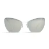 Céline - Butterfly Sunglasses in Metal - White Silver - Sunglasses - Céline Eyewear - Avvenice