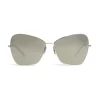 Céline - Butterfly Sunglasses in Metal - Silver - Sunglasses - Céline Eyewear - Avvenice