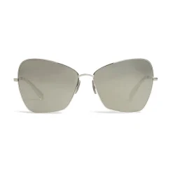 Céline - Butterfly Sunglasses in Metal - Silver - Sunglasses - Céline Eyewear - Avvenice