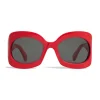 Céline - Butterfly Sunglasses in Acetate - Red - Sunglasses - Céline Eyewear - Avvenice
