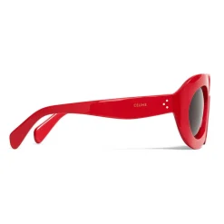 Céline - Butterfly Sunglasses in Acetate - Red - Sunglasses - Céline Eyewear - Avvenice